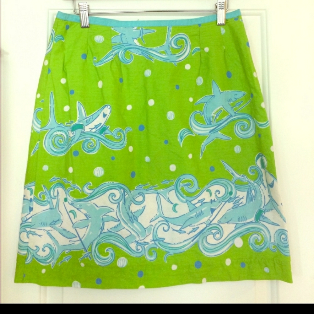 Lilly Pulitzer Shark skirt